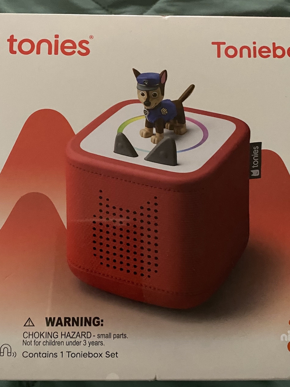 ​Tonies Toniebox 2 Starter Set PAW Patrol Chase Sunset Red Brand New Sealed NIB